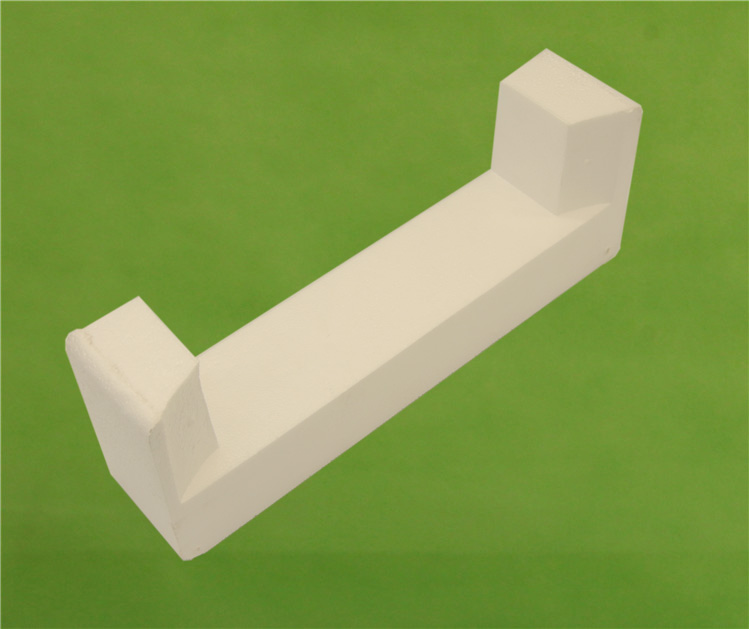 自动晾衣杆泡沫包装